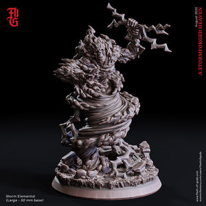 Storm Elemental - A Stormforged Heaven - Flesh of Gods - Wargaming D&D DnD