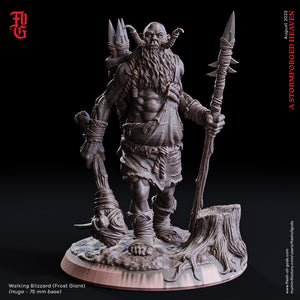 The Walking Blizzard (Frost Giant)  - A Stormforged Heaven - Flesh of Gods - Wargaming D&D DnD