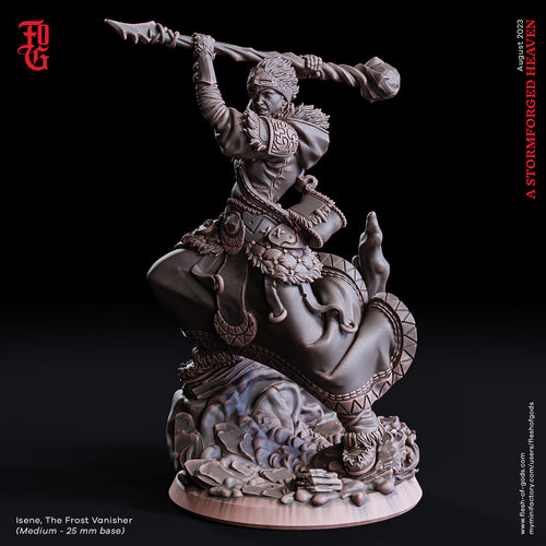 Isene, The Frost Vanisher - A Stormforged Heaven - Flesh of Gods - Wargaming D&D DnD