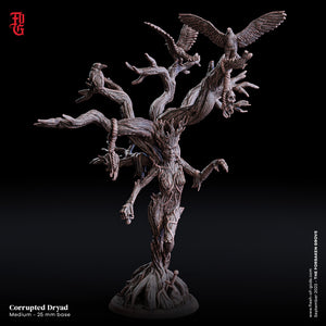 Corrupted Dryad - The Forsaken Grove - Flesh of Gods - Wargaming D&D DnD