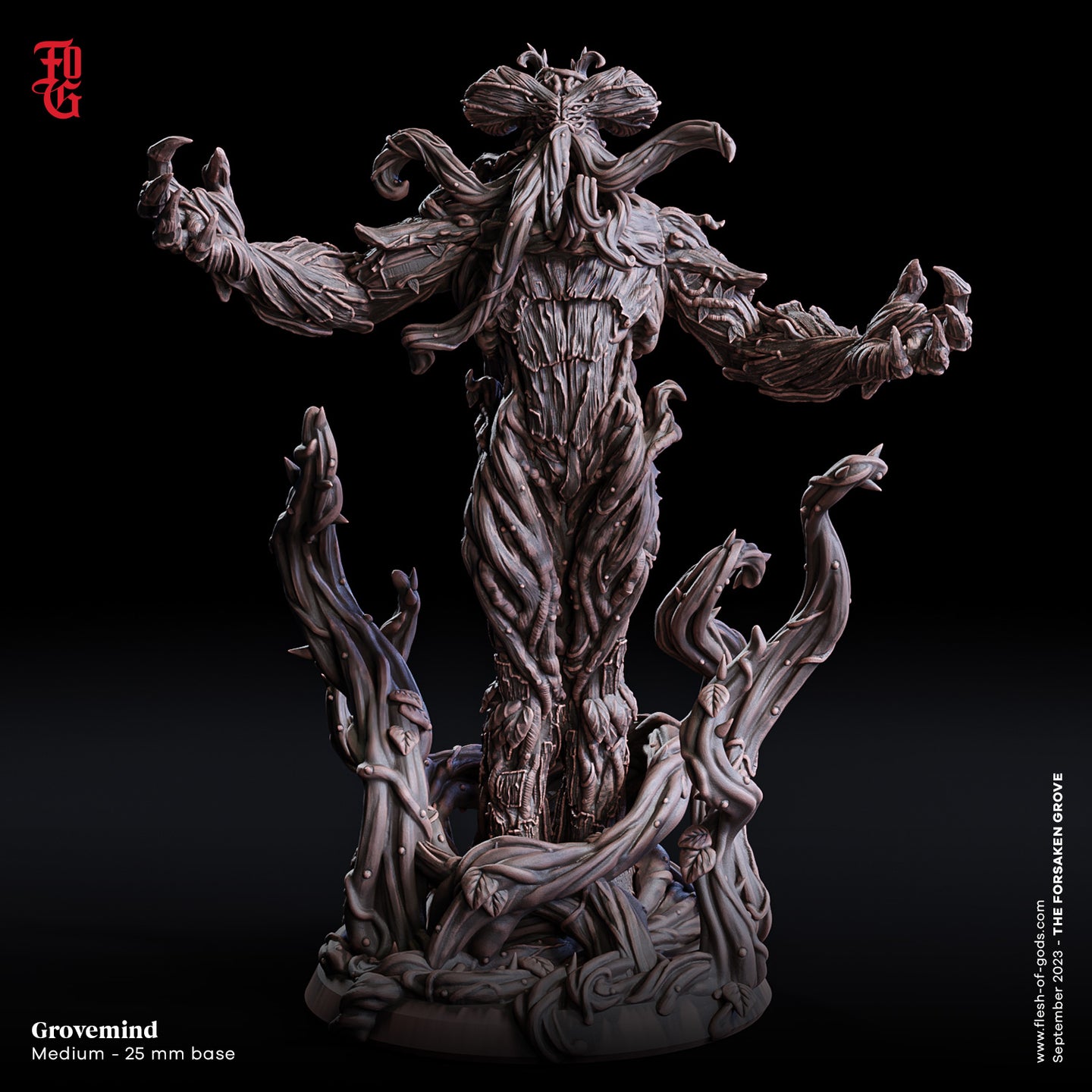 Grovemind - The Forsaken Grove - Flesh of Gods - Wargaming D&D DnD