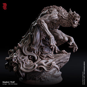Shadow Wolf - The Forsaken Grove - Flesh of Gods - Wargaming D&D DnD