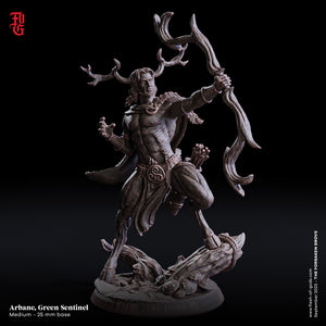 Arbane, The Green Sentinel - The Forsaken Grove - Flesh of Gods - Wargaming D&D DnD