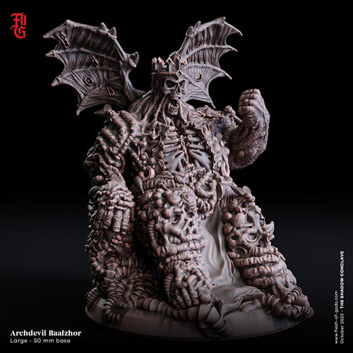 Archdevil Baalzhor - The Shadow Conclave - Flesh of the Gods - Wargaming D&D DnD