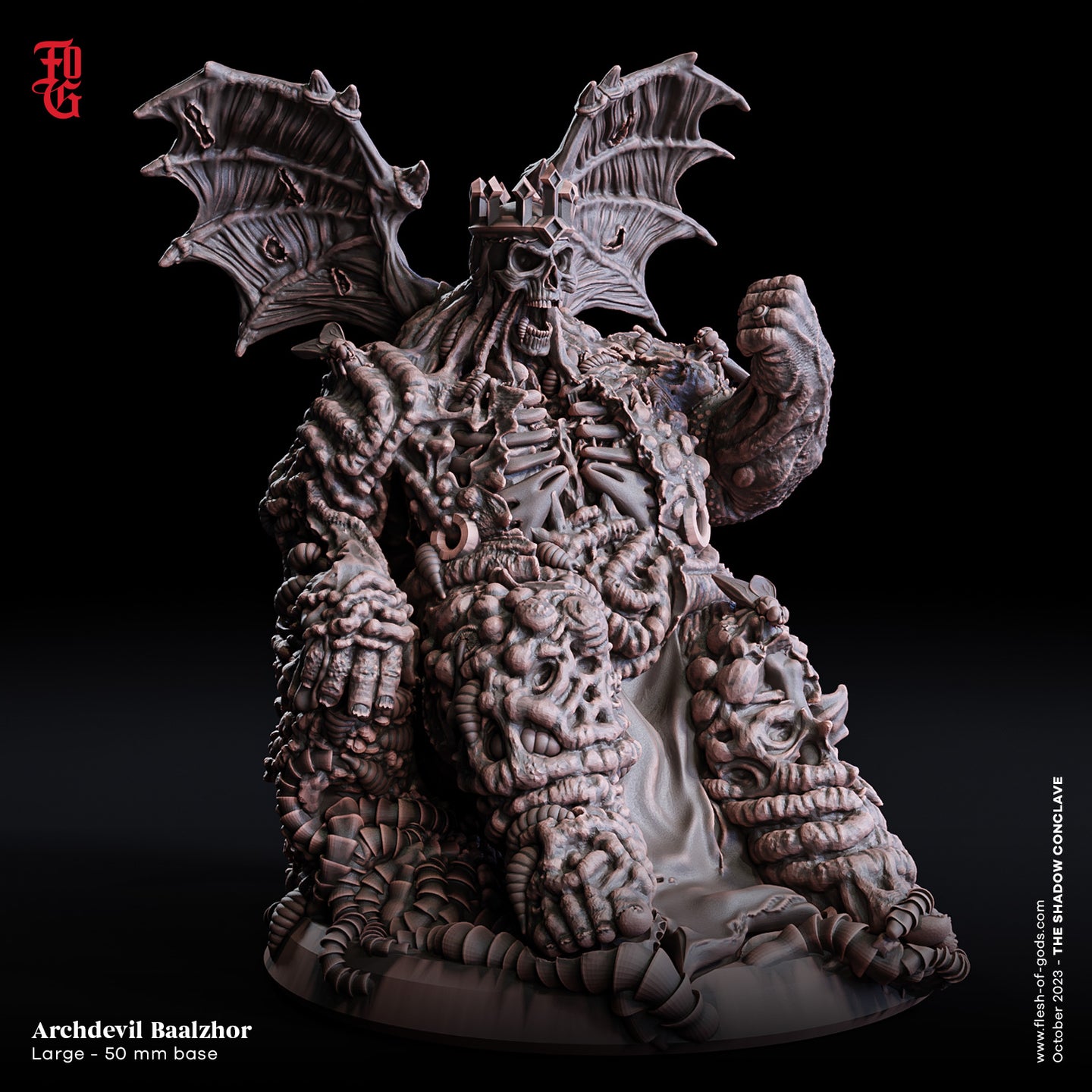 Archdevil Baalzhor - The Shadow Conclave - Flesh of the Gods - Wargaming D&D DnD