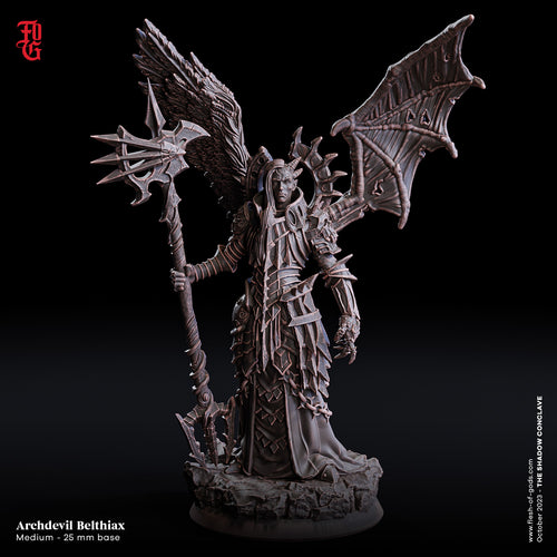 Archdevil Belthiax - The Shadow Conclave - Flesh of the Gods - Wargaming D&D DnD