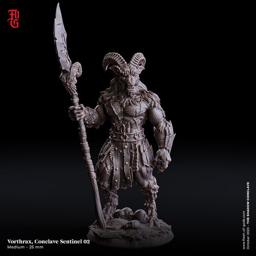 Vorthrax, Conclave Sentinel 02 - The Shadow Conclave - Flesh of the Gods - Wargaming D&D DnD