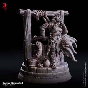 Ravenna Bloodsoaked Halfling Assassin - The Shadow Conclave - Flesh of the Gods - Wargaming D&D DnD
