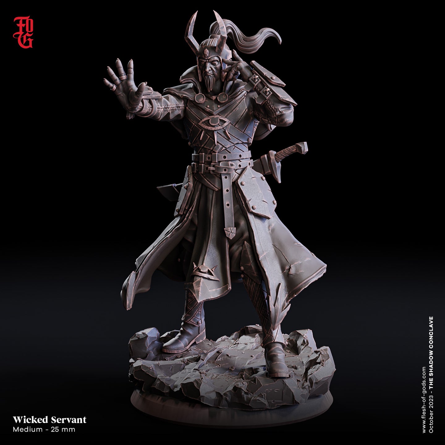 Wicked Servant (Aberrant Mind Sorcerer) - The Shadow Conclave - Flesh of the Gods - Wargaming D&D DnD