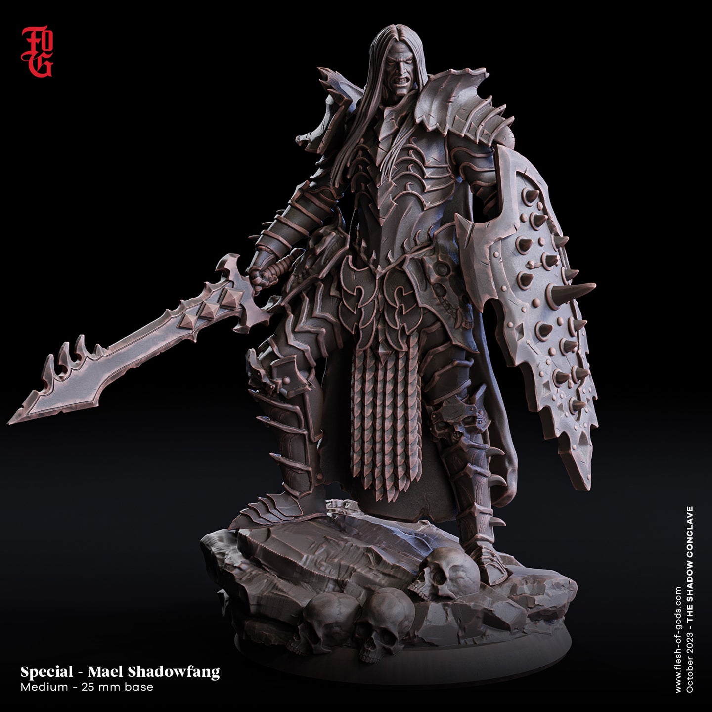 Mael Shadowfang - The Shadow Conclave - Flesh of the Gods - Wargaming D&D DnD