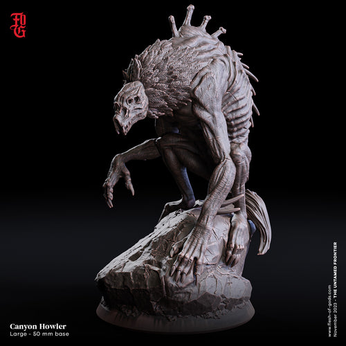 Canyon Howler - The Untamed Frontier - Flesh of the Gods - Wargaming D&D DnD