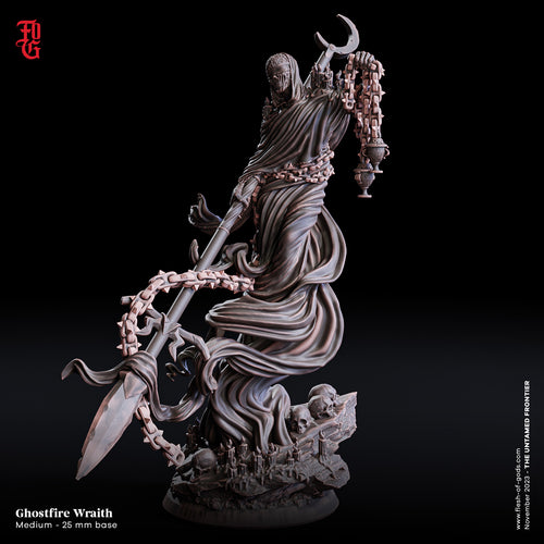 Ghostfire Wraith - The Untamed Frontier - Flesh of the Gods - Wargaming D&D DnD