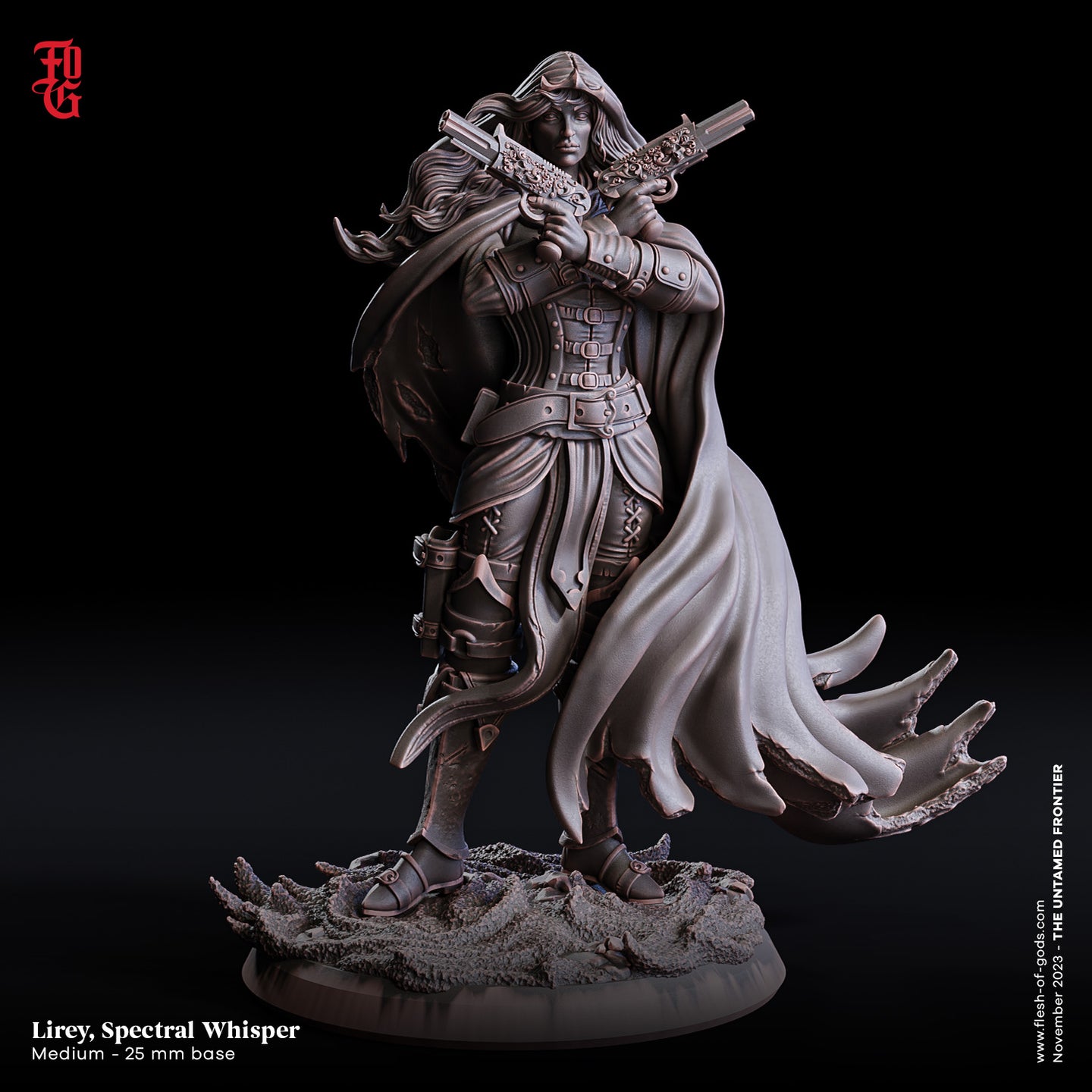 Lirey, Spectral Whisper - The Untamed Frontier - Flesh of the Gods - Wargaming D&D DnD
