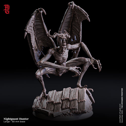 Nightgaunt Hunter - The Untamed Frontier - Flesh of the Gods - Wargaming D&D DnD