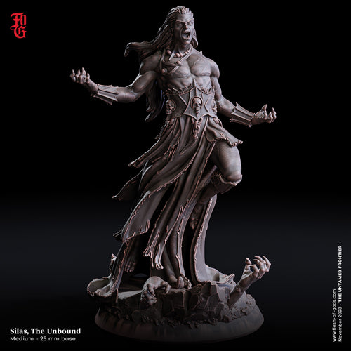 Silas, The Unbound - The Untamed Frontier - Flesh of the Gods - Wargaming D&D DnD