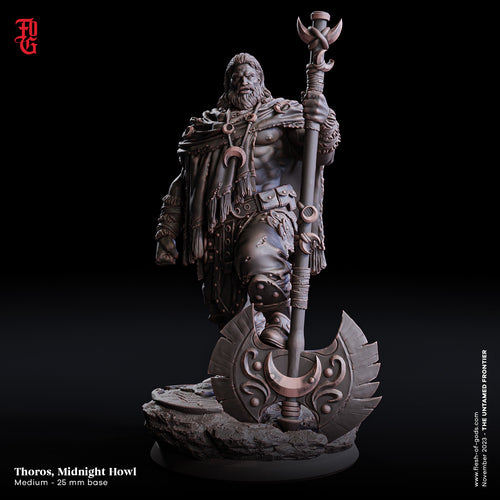 Thoros, The Midnight Howl - The Untamed Frontier - Flesh of the Gods - Wargaming D&D DnD