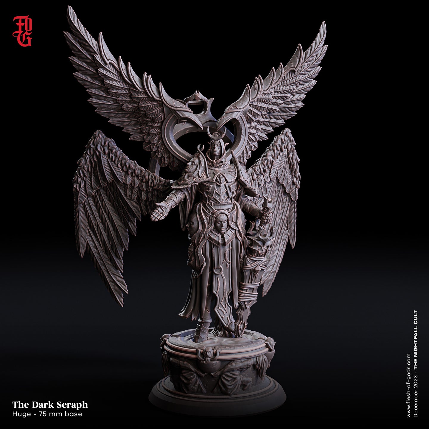 Dark Seraph - The Nightfall Cult - Flesh of the Gods - Wargaming D&D DnD