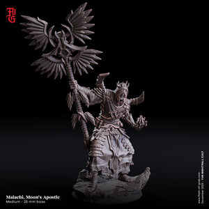 Malachi, Moon's Apostle  - The Nightfall Cult - Flesh of the Gods - Wargaming D&D DnD