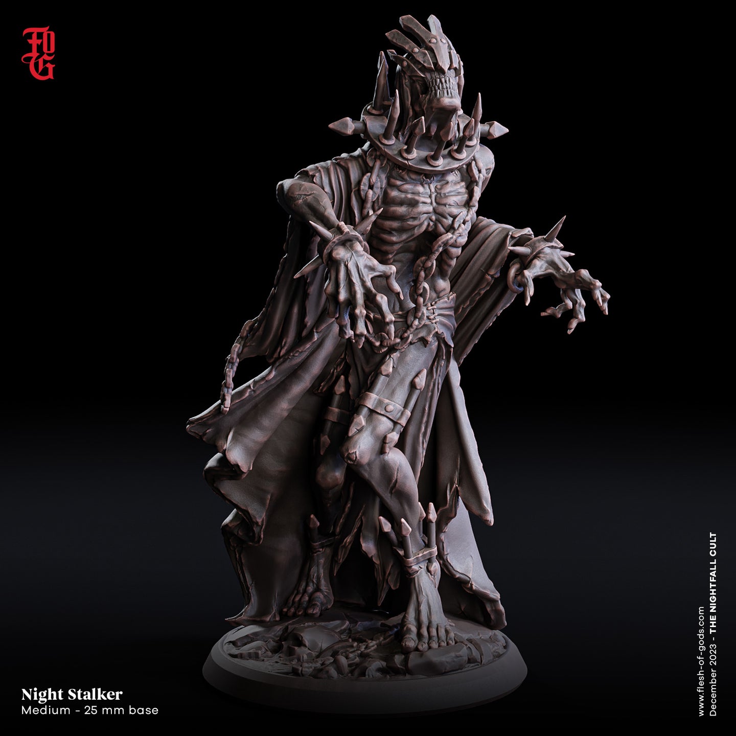 Night Stalker  - The Nightfall Cult - Flesh of the Gods - Wargaming D&D DnD