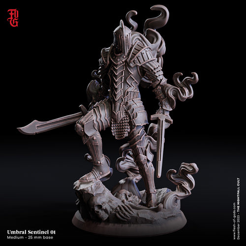 Umbral Sentinel 01 - The Nightfall Cult - Flesh of the Gods - Wargaming D&D DnD