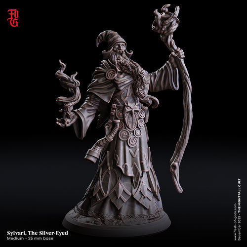 Sylvari, Silver-Eyed - The Nightfall Cult - Flesh of the Gods - Wargaming D&D DnD