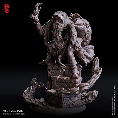 The Ashen Exile - The Nightfall Cult - Flesh of the Gods - Wargaming D&D DnD