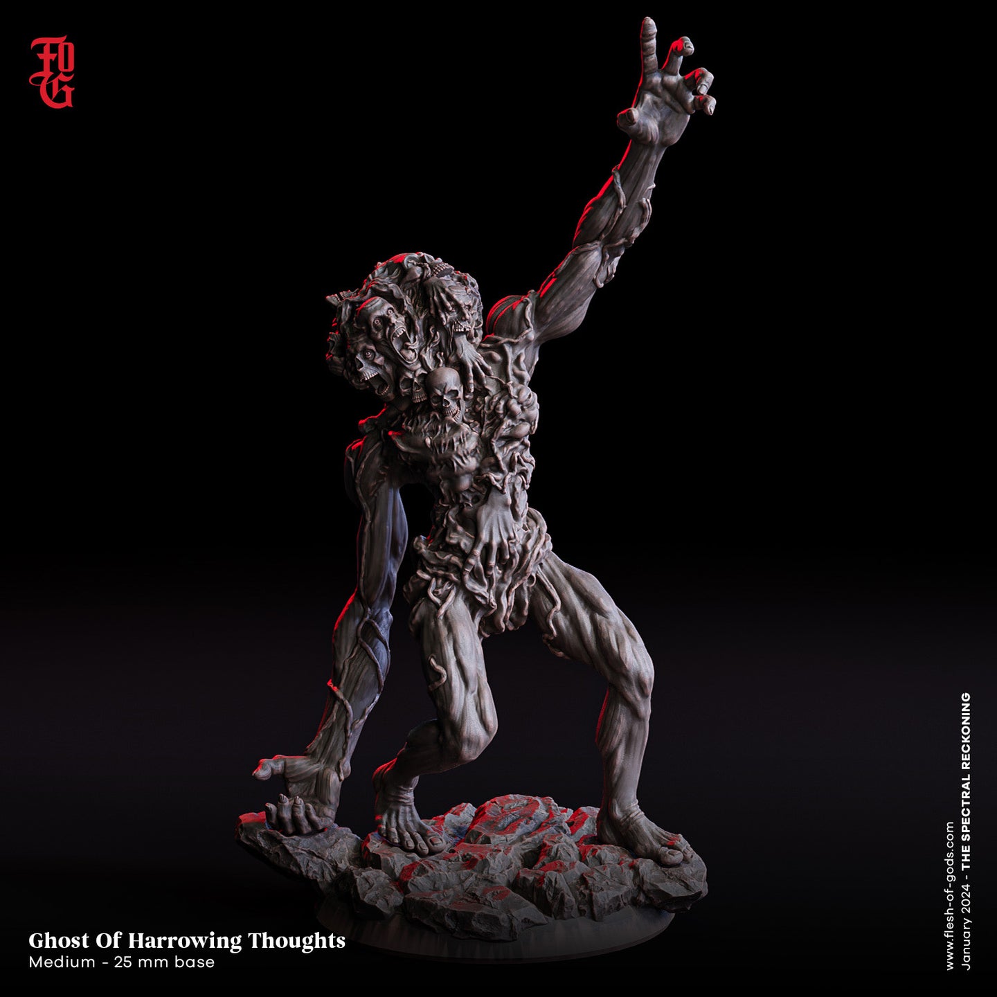 Ghost Of Harrowing Thoughts - The Spectral Reckoning PT 2 - Flesh of the Gods - Wargaming D&D DnD