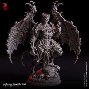 Mathenas, Gargoyle King - The Spectral Reckoning PT 2 - Flesh of the Gods - Wargaming D&D DnD