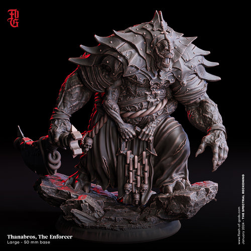Thanabros, The Enforcer - The Spectral Reckoning PT 2 - Flesh of the Gods - Wargaming D&D DnD