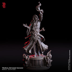 Thebeus, The Revenant Sorcerer - The Spectral Reckoning PT 1 - Flesh of the Gods - Wargaming D&D DnD