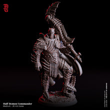 Load image into Gallery viewer, Half-Demon Commander - The City of Demons - Flesh of the Gods - Wargaming D&amp;D DnD