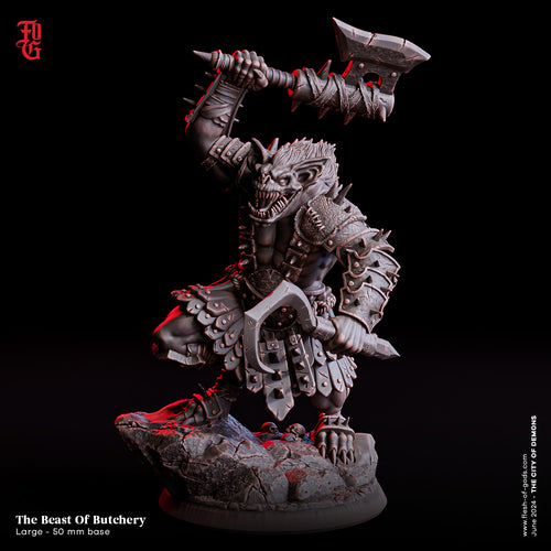 The Beast of Butchery - The City of Demons - Flesh of the Gods - Wargaming D&D DnD
