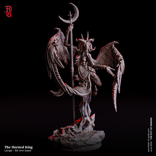 The Horned King - The City of Demons - Flesh of the Gods - Wargaming D&D DnD