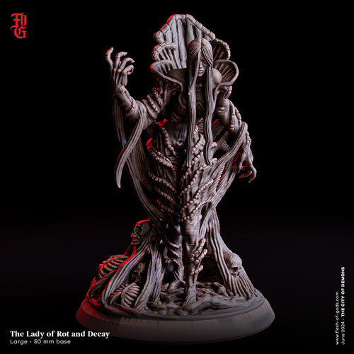 The Lady of Rot and Decay - The City of Demons - Flesh of the Gods - Wargaming D&D DnD