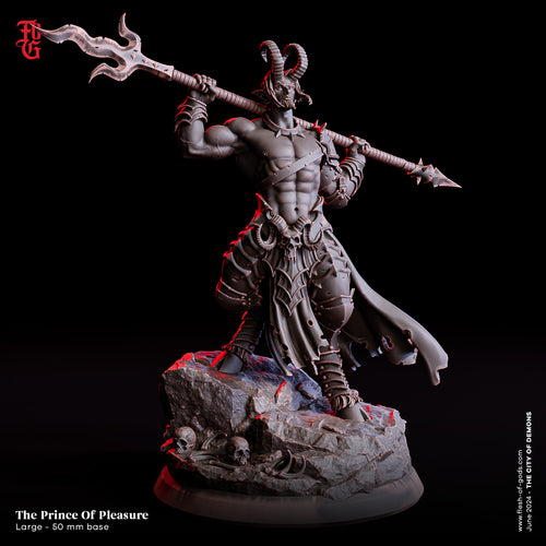 The Prince of Pleasure - The City of Demons - Flesh of the Gods - Wargaming D&D DnD (Copy)