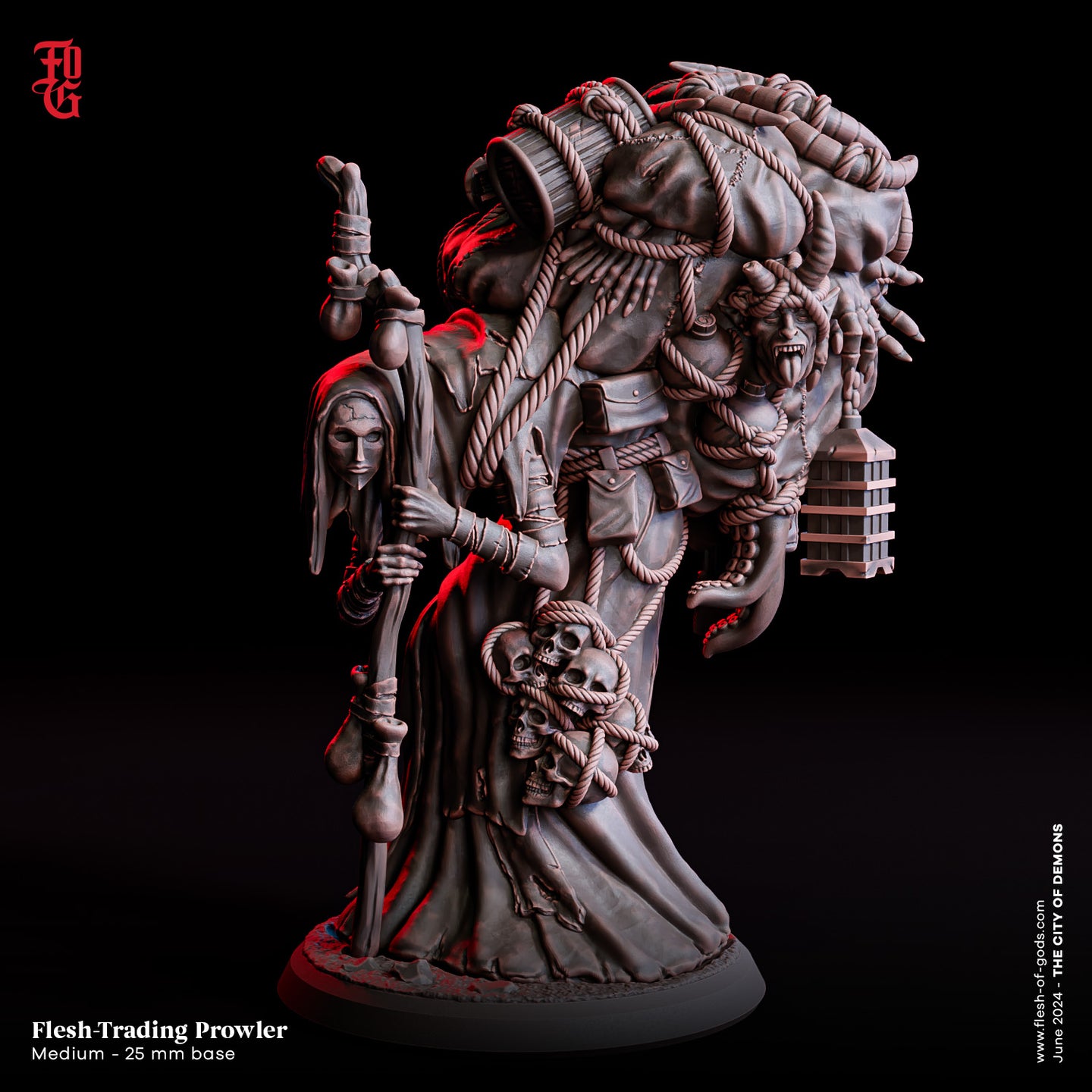 Flesh-Trading Prowler - The City of Demons - Flesh of the Gods - Wargaming D&D DnD