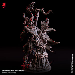 The Diviner Arcane Master - Spellbound Apocalypse - Flesh of the Gods - Wargaming D&D DnD