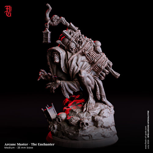 The Enchanter Arcane Master - Spellbound Apocalypse - Flesh of the Gods - Wargaming D&D DnD