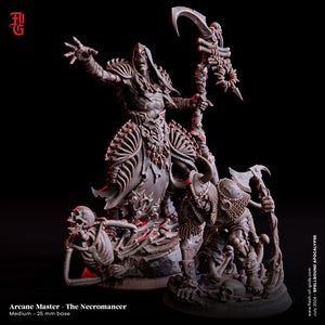 The Necromancer Arcane Master - Spellbound Apocalypse - Flesh of the Gods - Wargaming D&D DnD