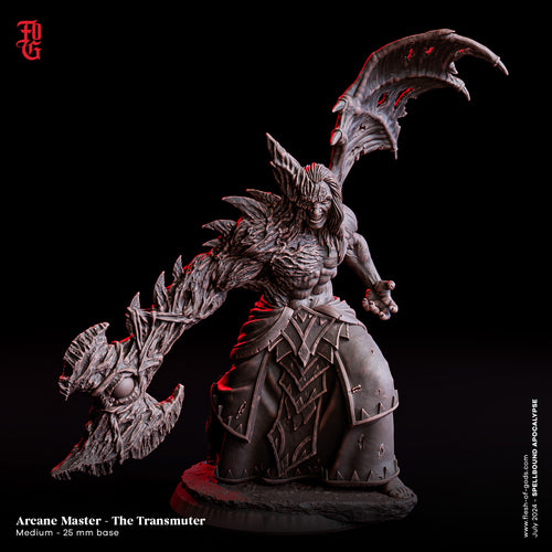 The Transmuter Arcane Master - Spellbound Apocalypse - Flesh of the Gods - Wargaming D&D DnD