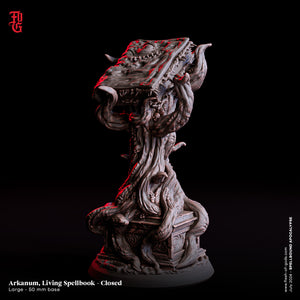 Arkanum, The Living Spellbook - Spellbound Apocalypse - Flesh of the Gods - Wargaming D&D DnD