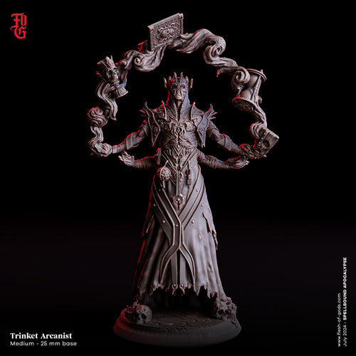 Trinket Arcanist - Spellbound Apocalypse - Flesh of the Gods - Wargaming D&D DnD
