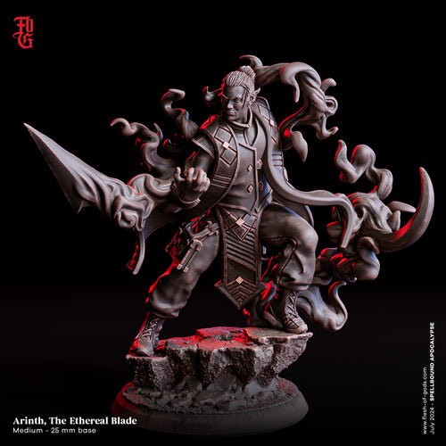 Arinth, Ethereal Blade - Spellbound Apocalypse - Flesh of the Gods - Wargaming D&D DnD