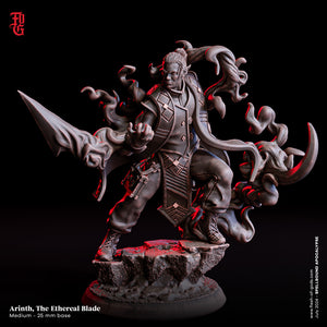 Arinth, Ethereal Blade - Spellbound Apocalypse - Flesh of the Gods - Wargaming D&D DnD