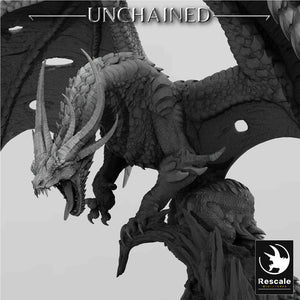 Unchained Dragon - Unchained - Rescale Miniatures - Wargaming D&D DnD