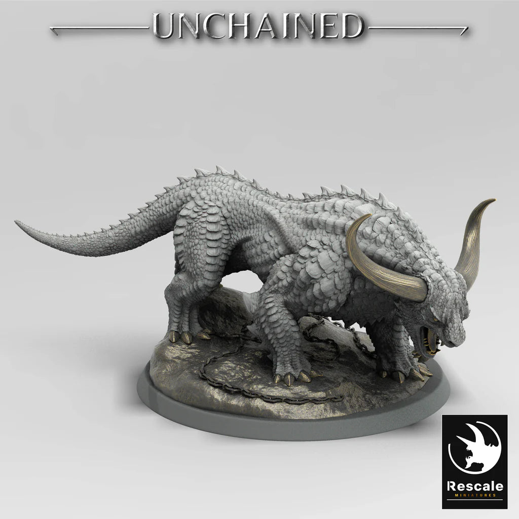 Wild Araki - Pose 3 - Unchained - Rescale Miniatures - Wargaming D&D DnD