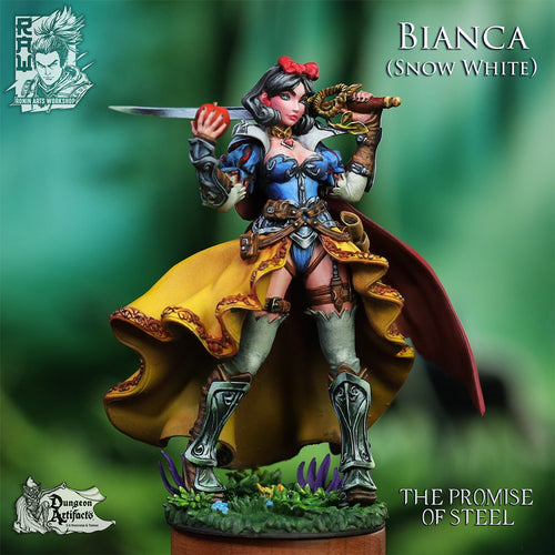 Bianca - Bianca Snow White miniature  - Ronin Arts, Wargaming, D&D, DnD