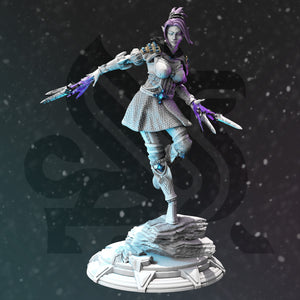 Calanar Psionic Knife - Frozen Wastes - DM Stash - Wargaming D&D DnD, 28mm, 32mm, 40mm, 54mm, 75mm, 100mm, 125mm