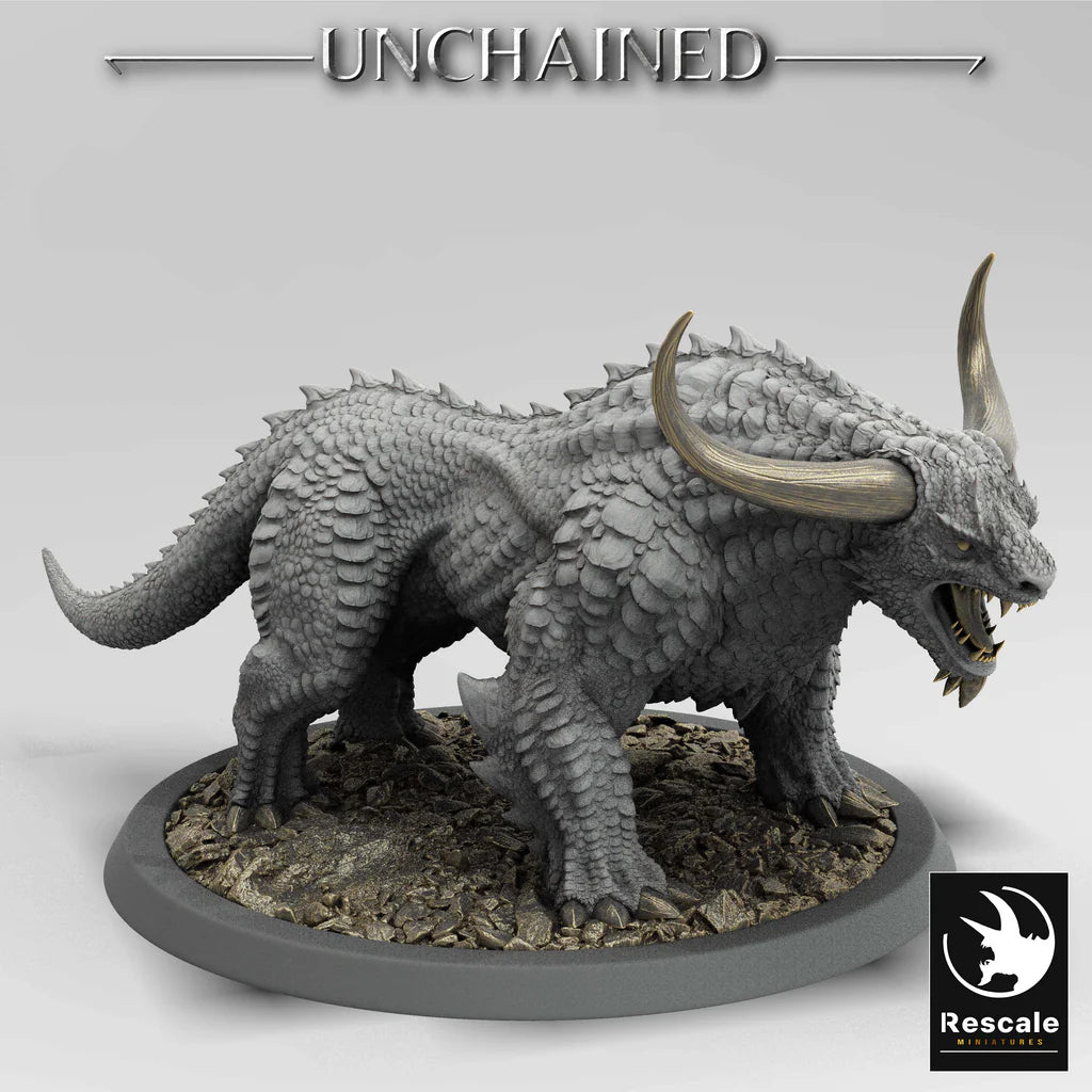 Wild Araki - Pose 4 - Unchained - Rescale Miniatures - Wargaming D&D DnD