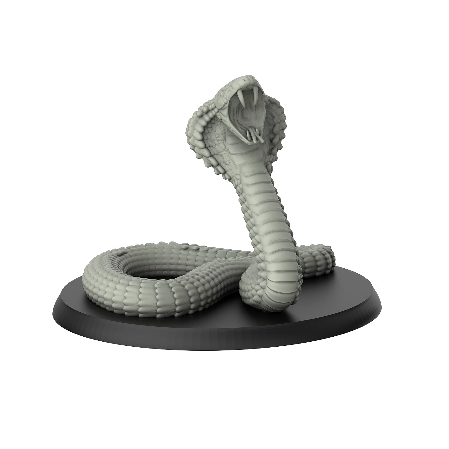Cobra - Reptiles - 3D IP Studios - Terrain Wargaming D&D DnD 28mm 32mm 40mm 54mm 75mm 100mm 125mm